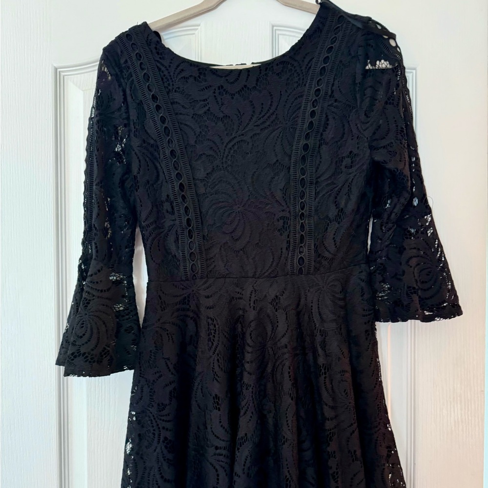Black Lace Dress Size Small